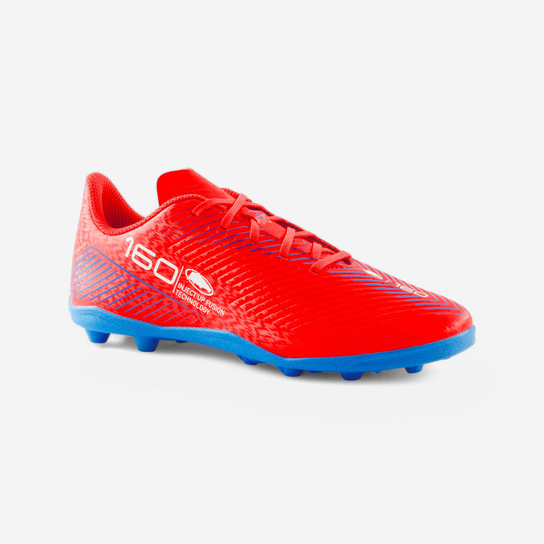 CHAUSSURES DE FOOTBALL ENFANT A LACETS 160 JR AG/FG