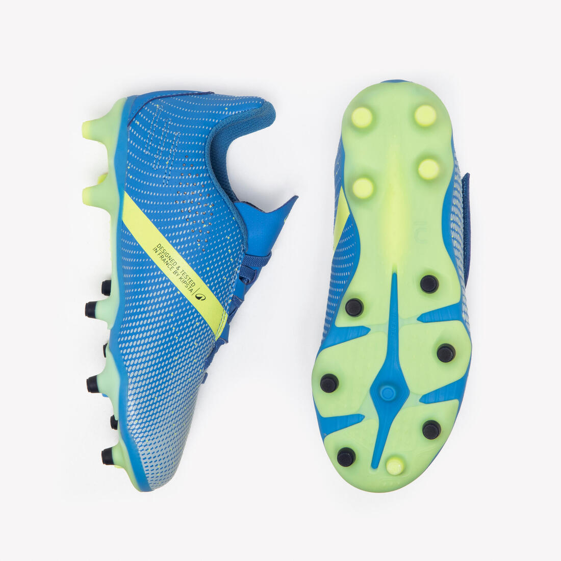 CHAUSSURES DE FOOTBALL ENFANT A SCRATCH VIRALTO I EASY FG NEBULA