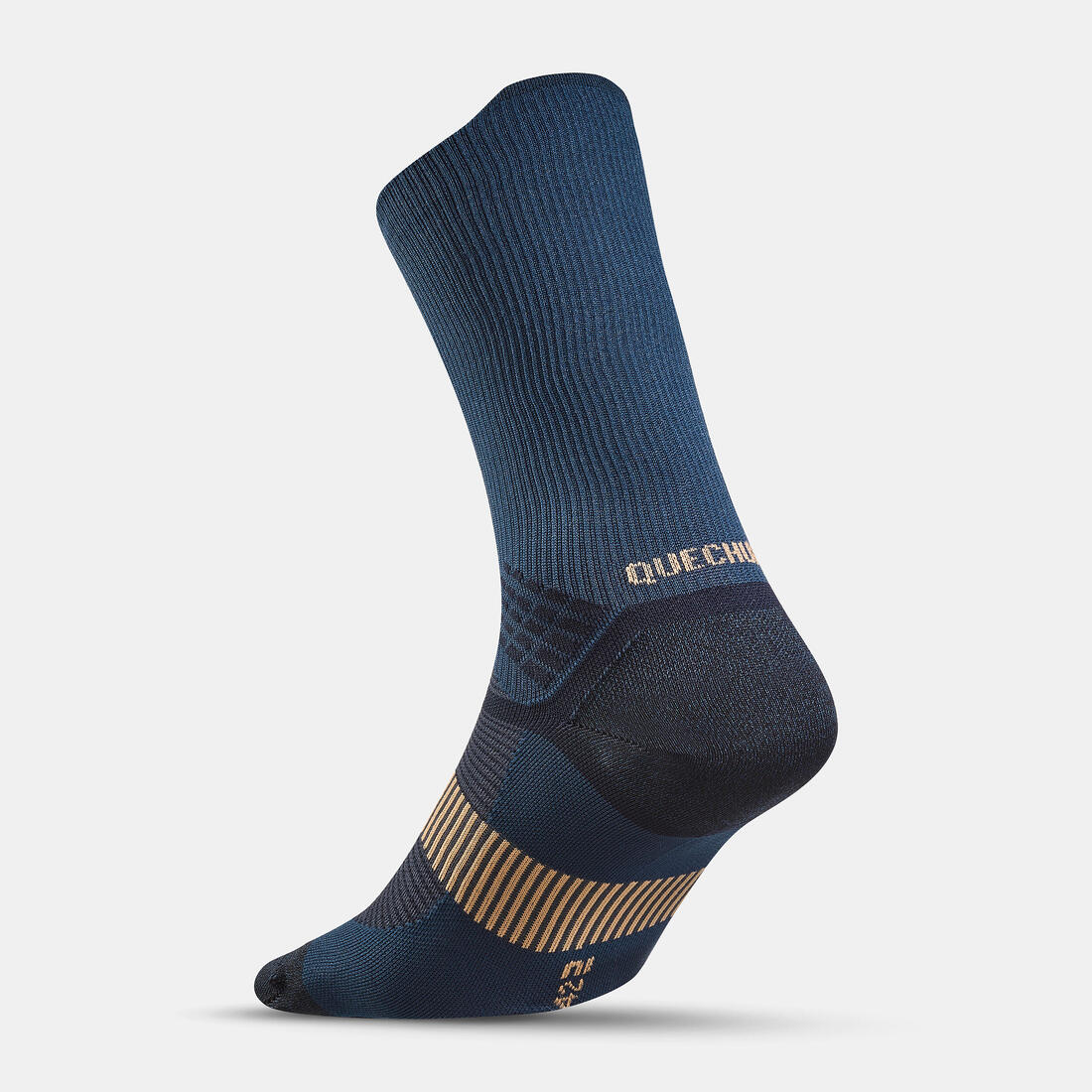 Chaussettes de randonnée hautes double peau (2 paires) adulte, Hike 520