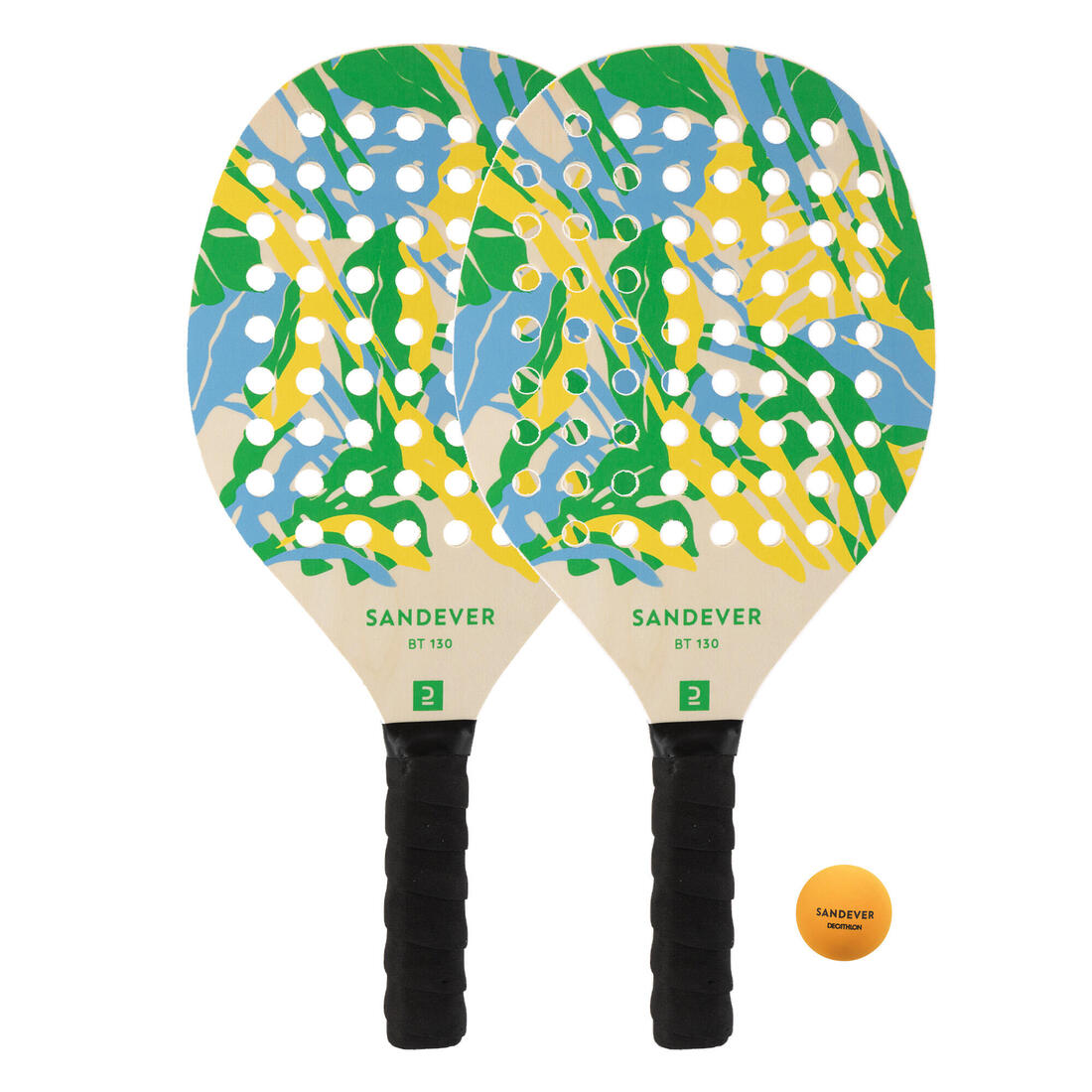 Set raquettes beach tennis experience – vert