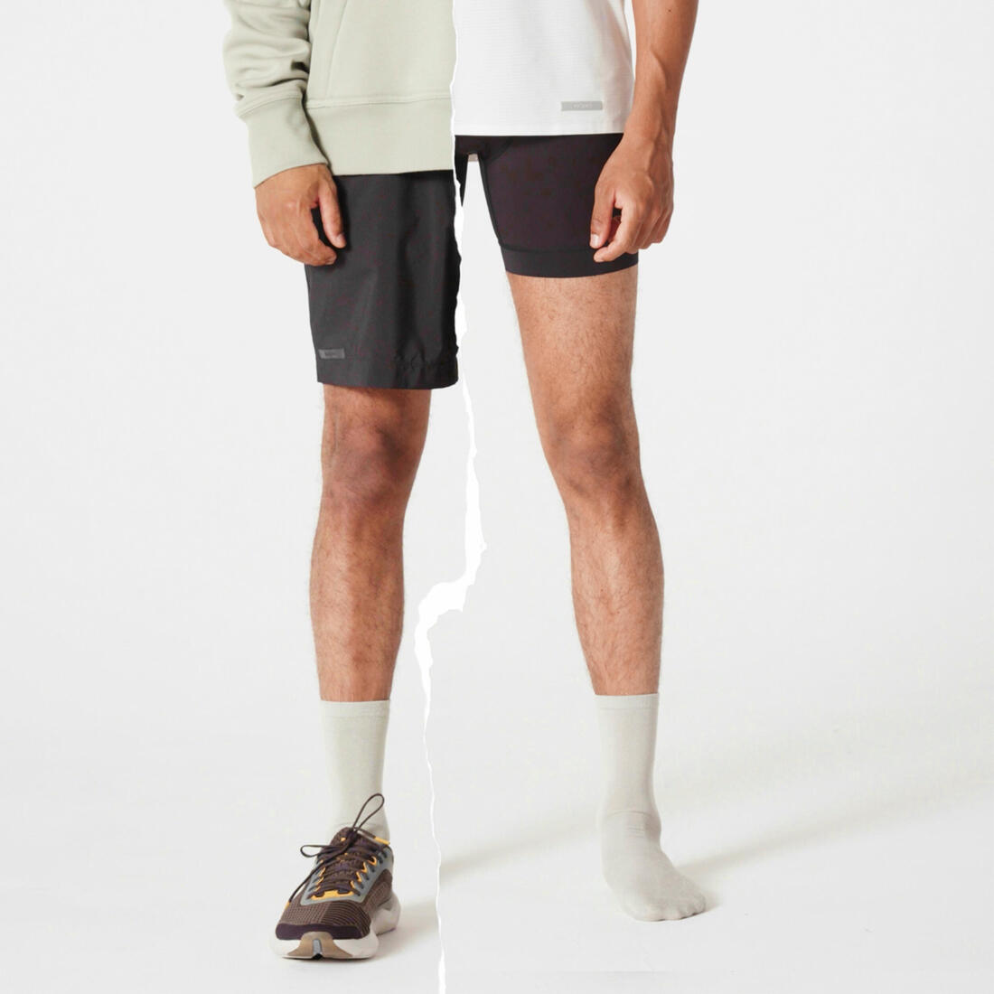 Short de running respirant Homme - KIPRUN Run 500 Dry