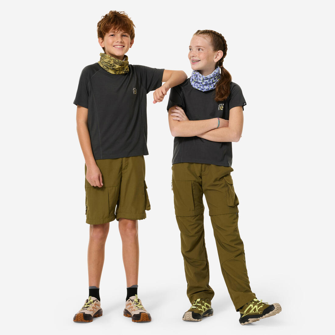 Tour de cou de randonnée 7-15 ans enfant, MH500