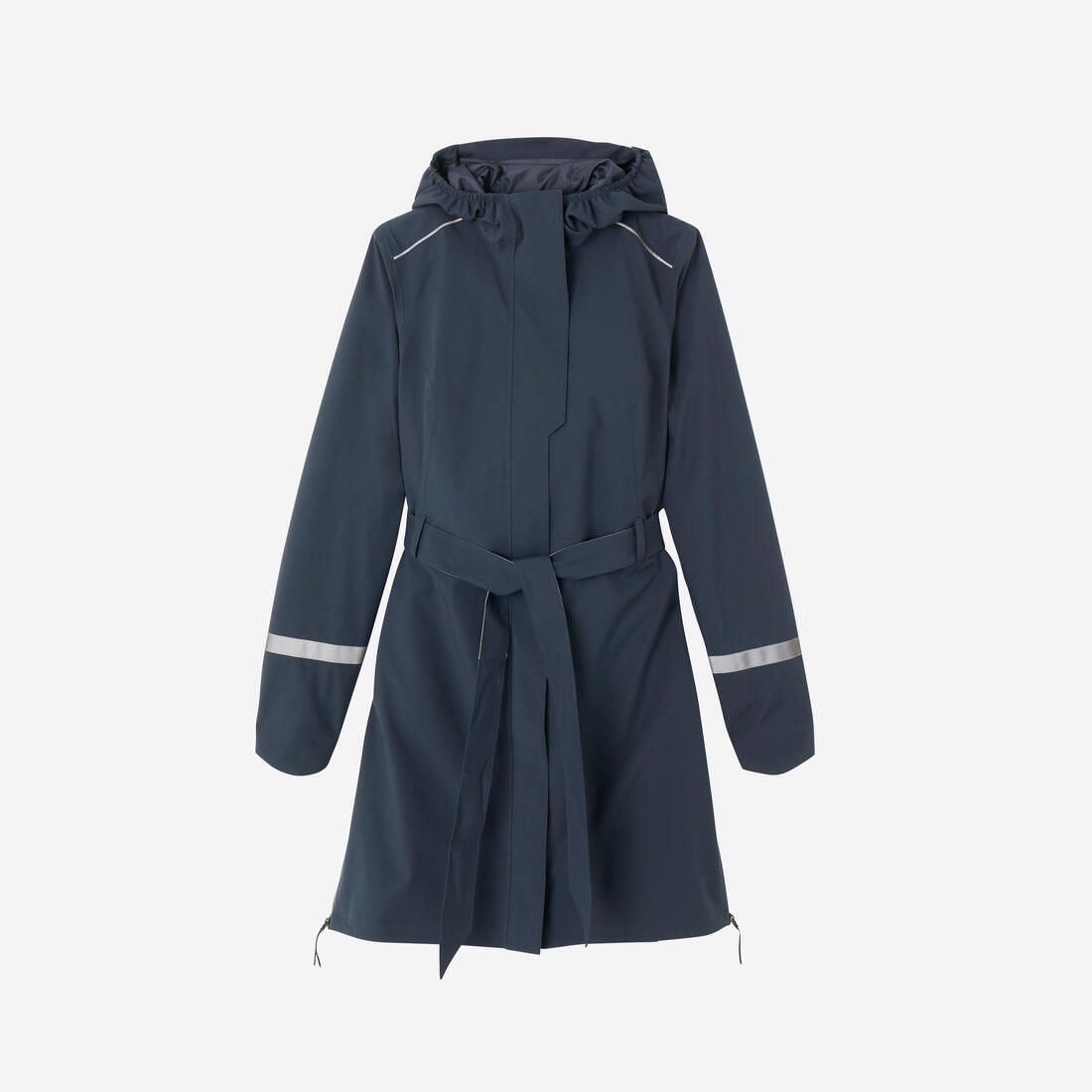 Trench femme imperméable avec capuche - vélo ville