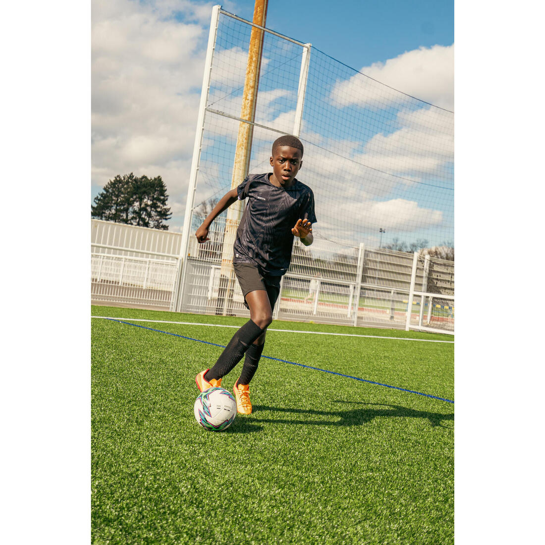 CHAUSSETTES DE FOOTBALL ENFANT EASY POCKET