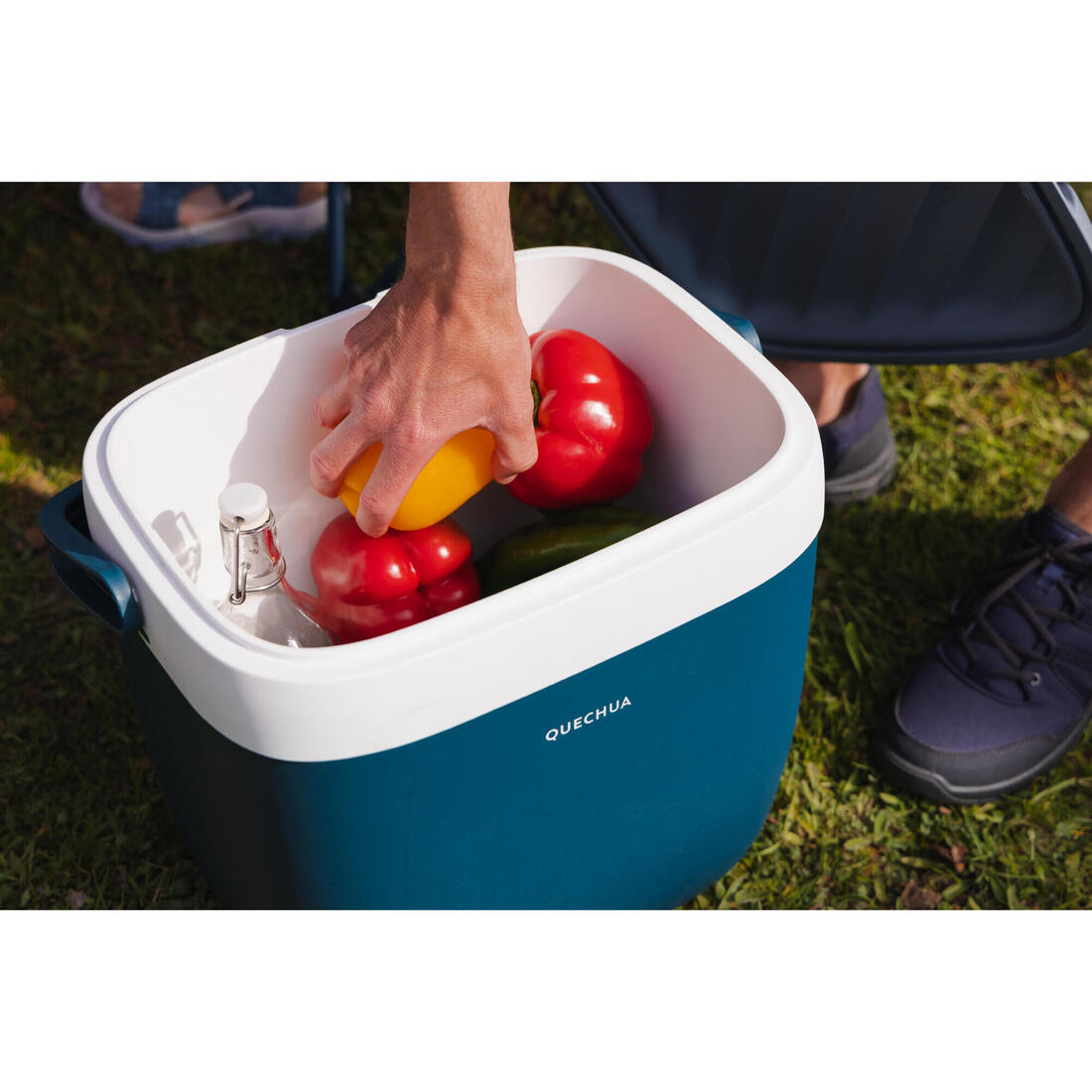 Glaciere rigide de camping  - 22 litres  - conservation au frais 5 heures