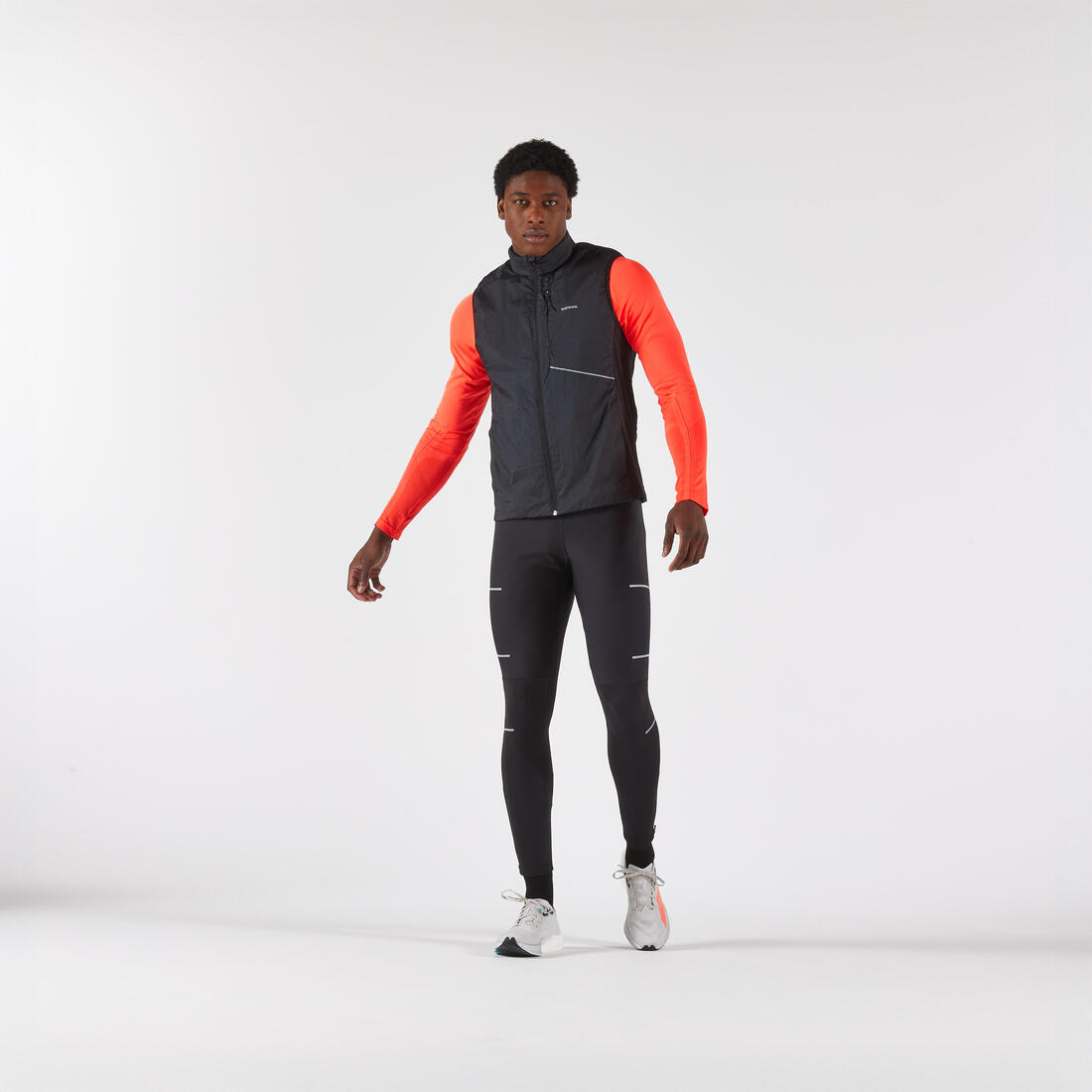 Veste sans manche chaude de running Homme, KIPRUN SL 500 warm