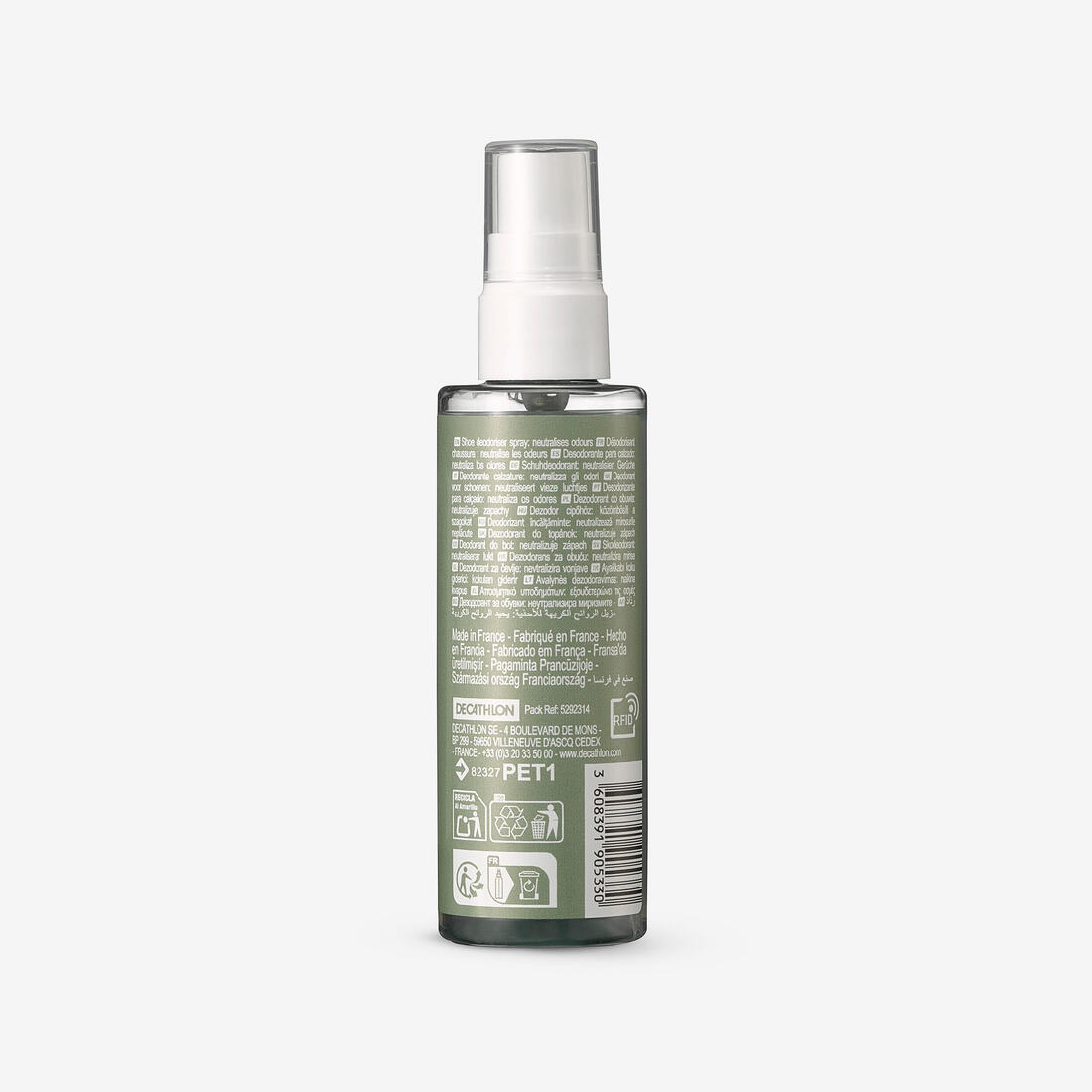 Spray désodorisant pour chaussures, 100 ml