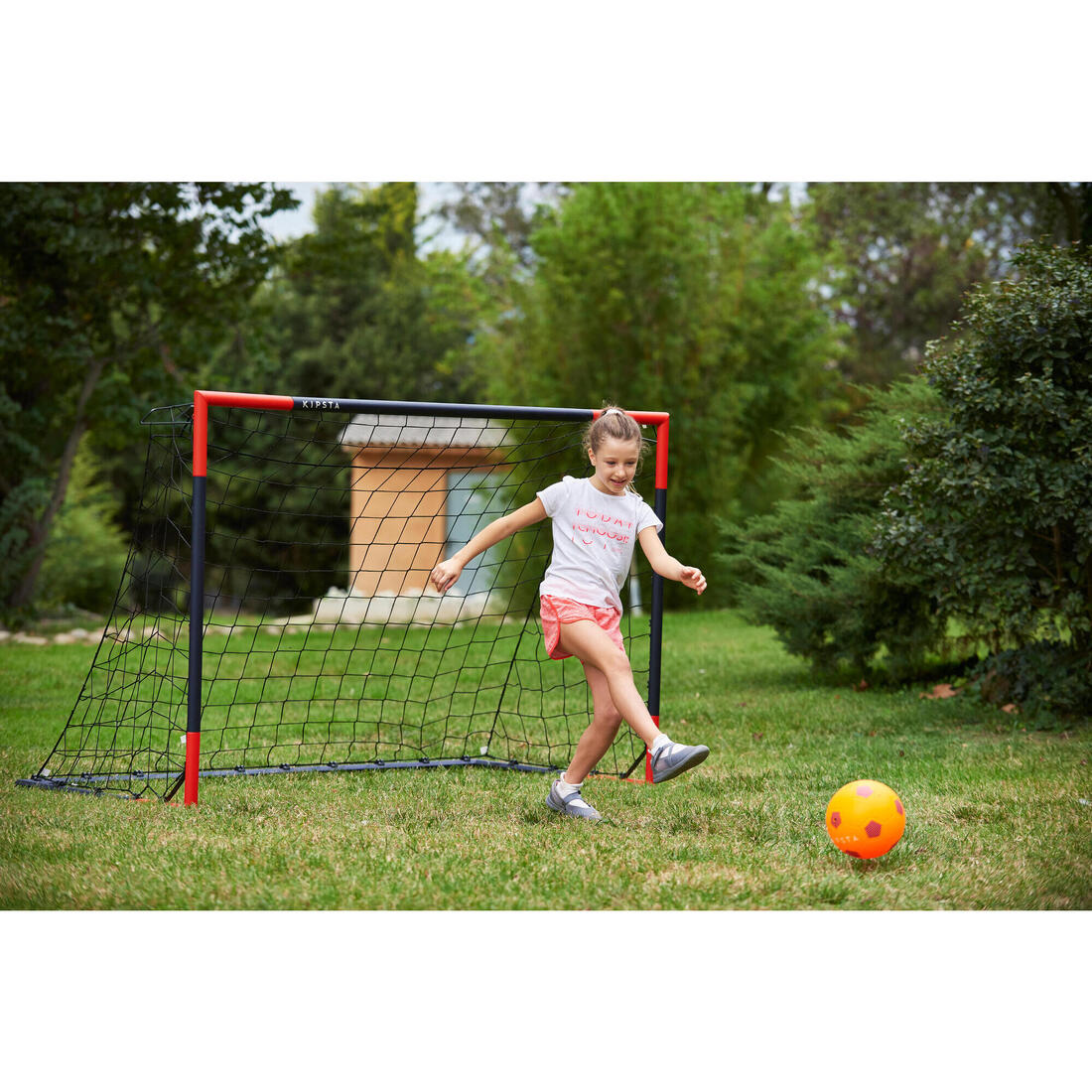 But de football SG 500 taille M Bleu orange