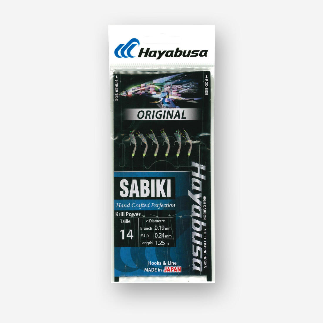 HAYABUSA Sabiki Krill Power T10 mitraillette