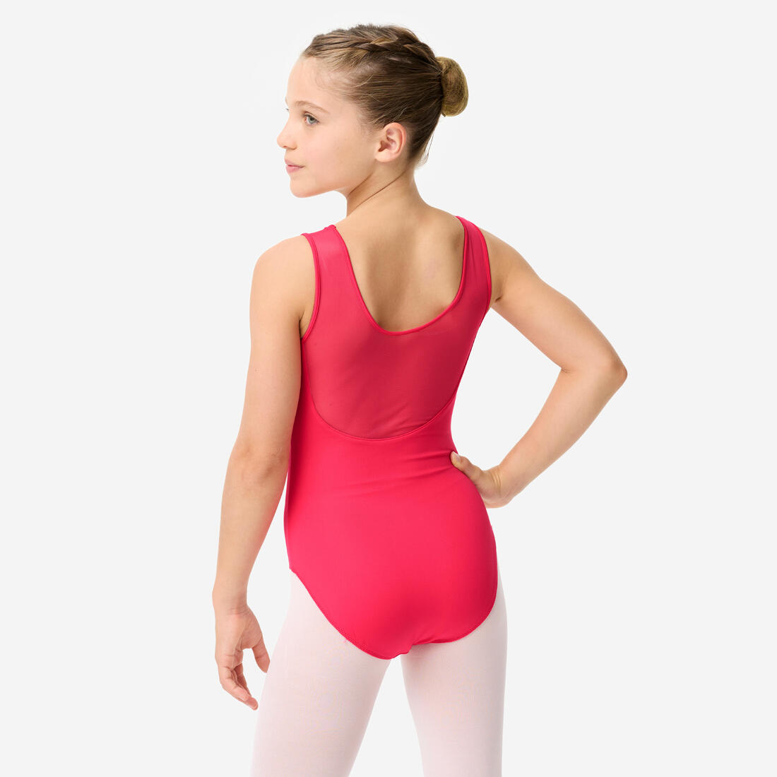 Justaucorps de danse classique en voile fille foncé