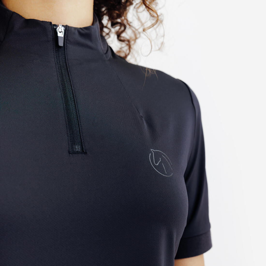Polo équitation manches courtes Femme - Héritage