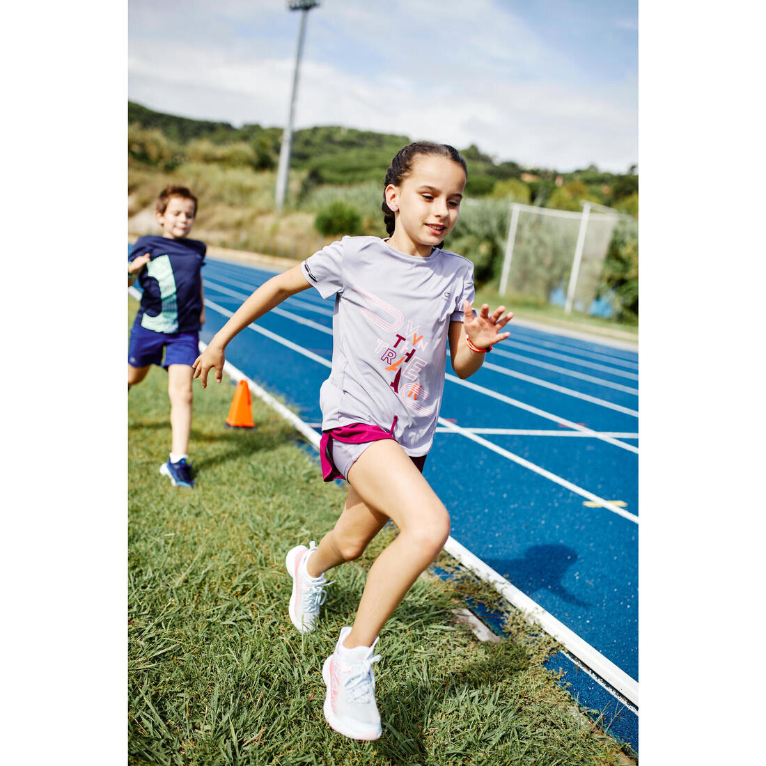 Chaussures enfant à lacets flexibles et légères - AT FLEX