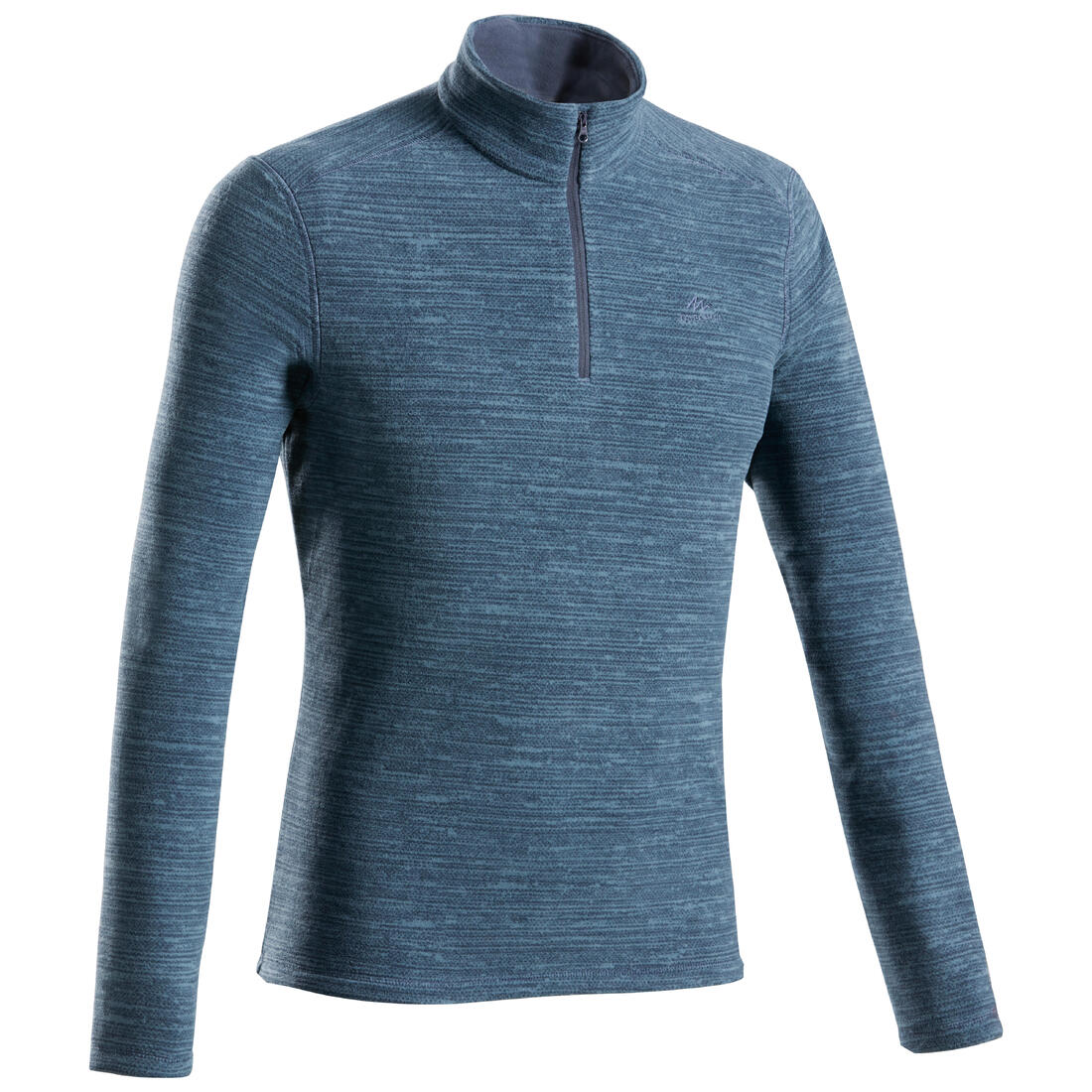 Polaire de randonnée montagne homme, MH100 demi zip