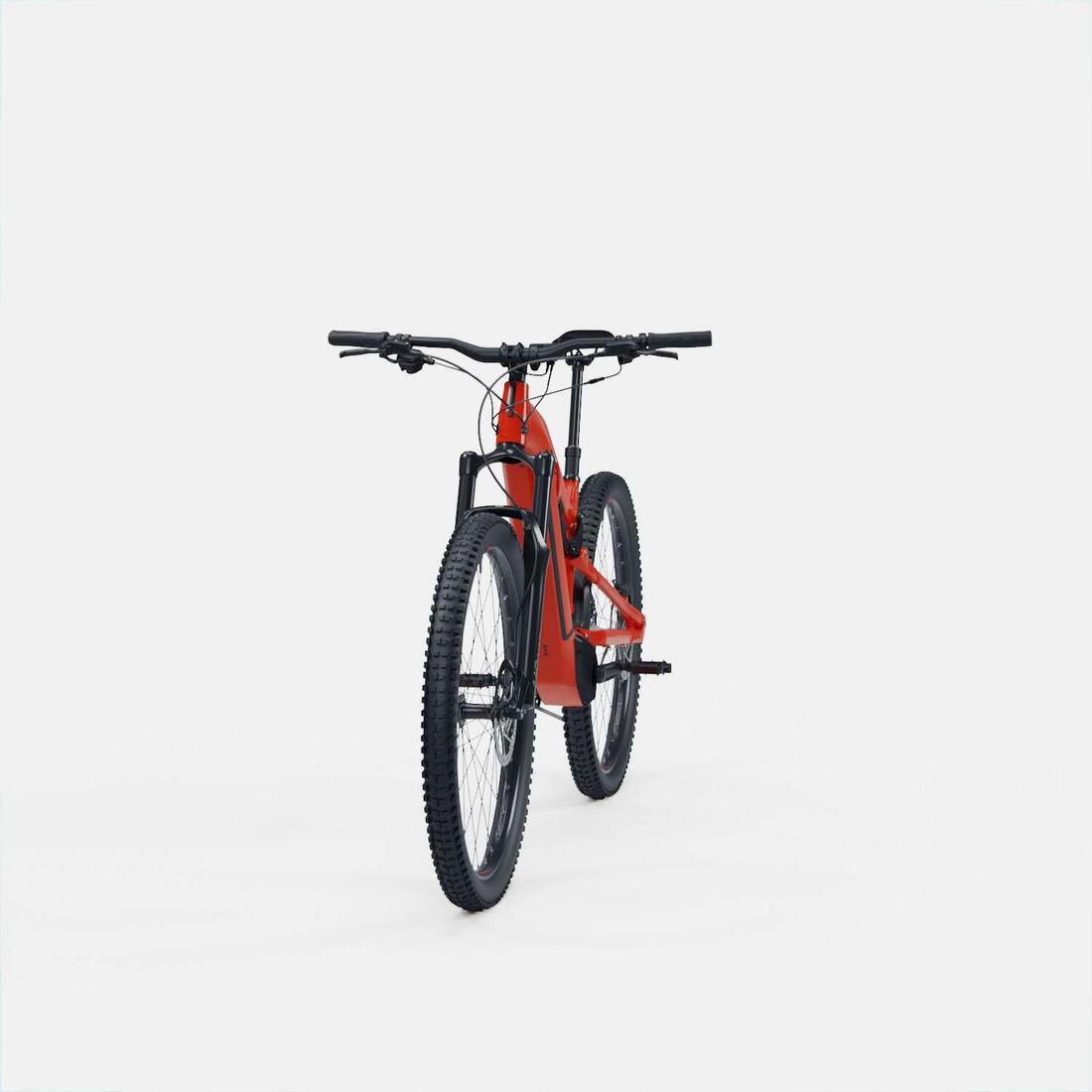 Vélo VTT électrique tout suspendu 29" - E-EXPL 520 S Rouge vif