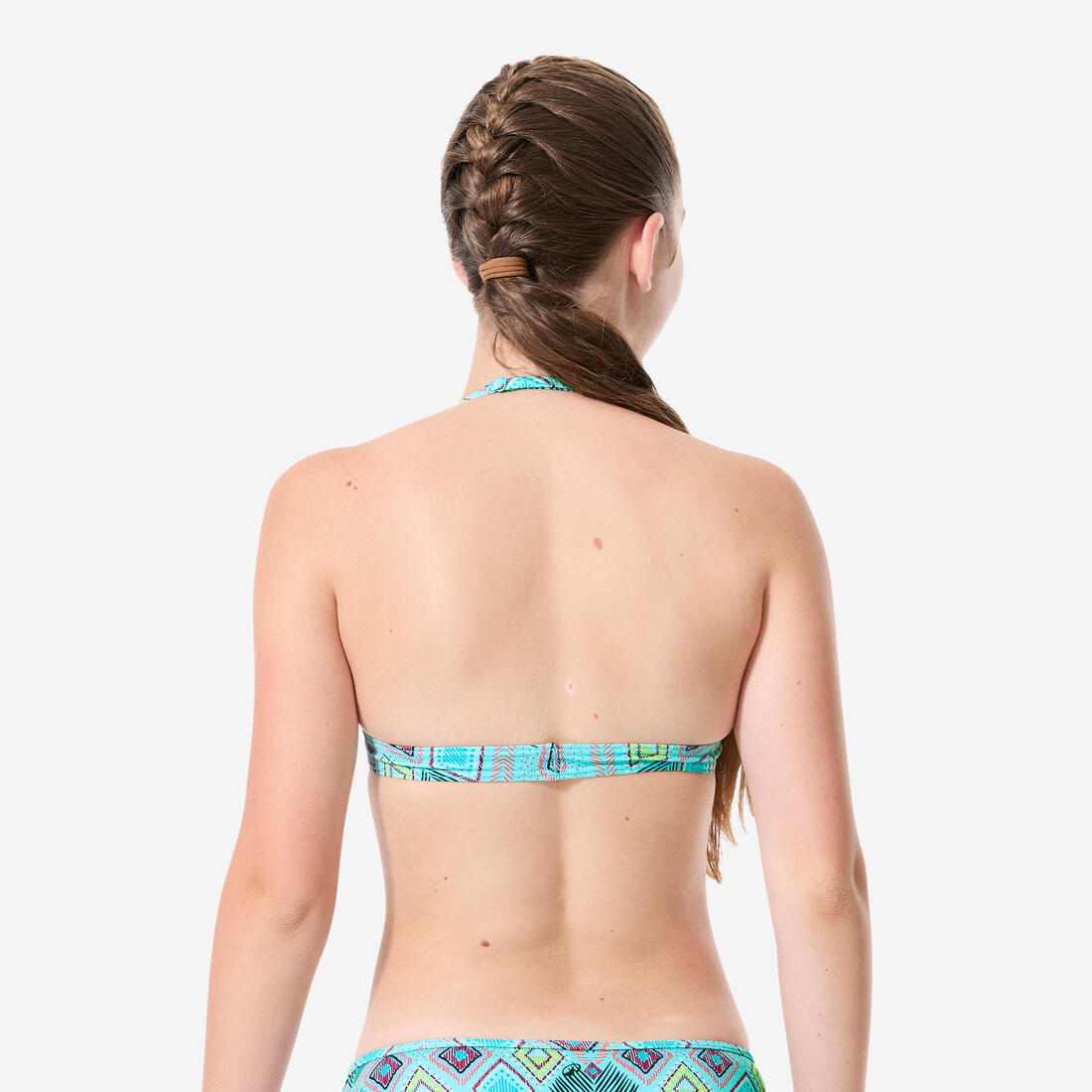 Maillot 2 pièces fleuri surf Fille - Tali
