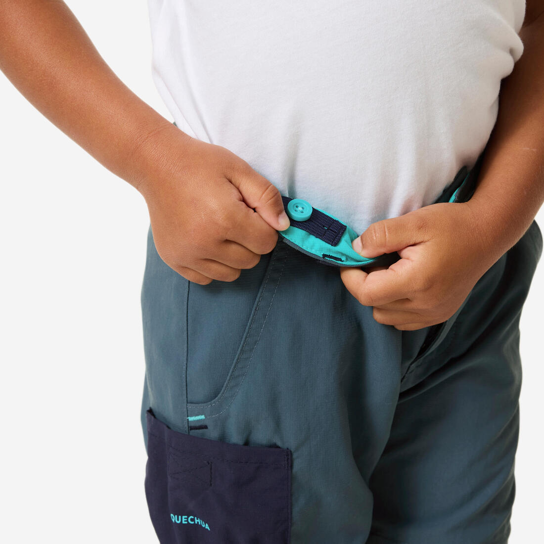 Pantalon de randonnée modulable enfant 2-6 ans, MH500