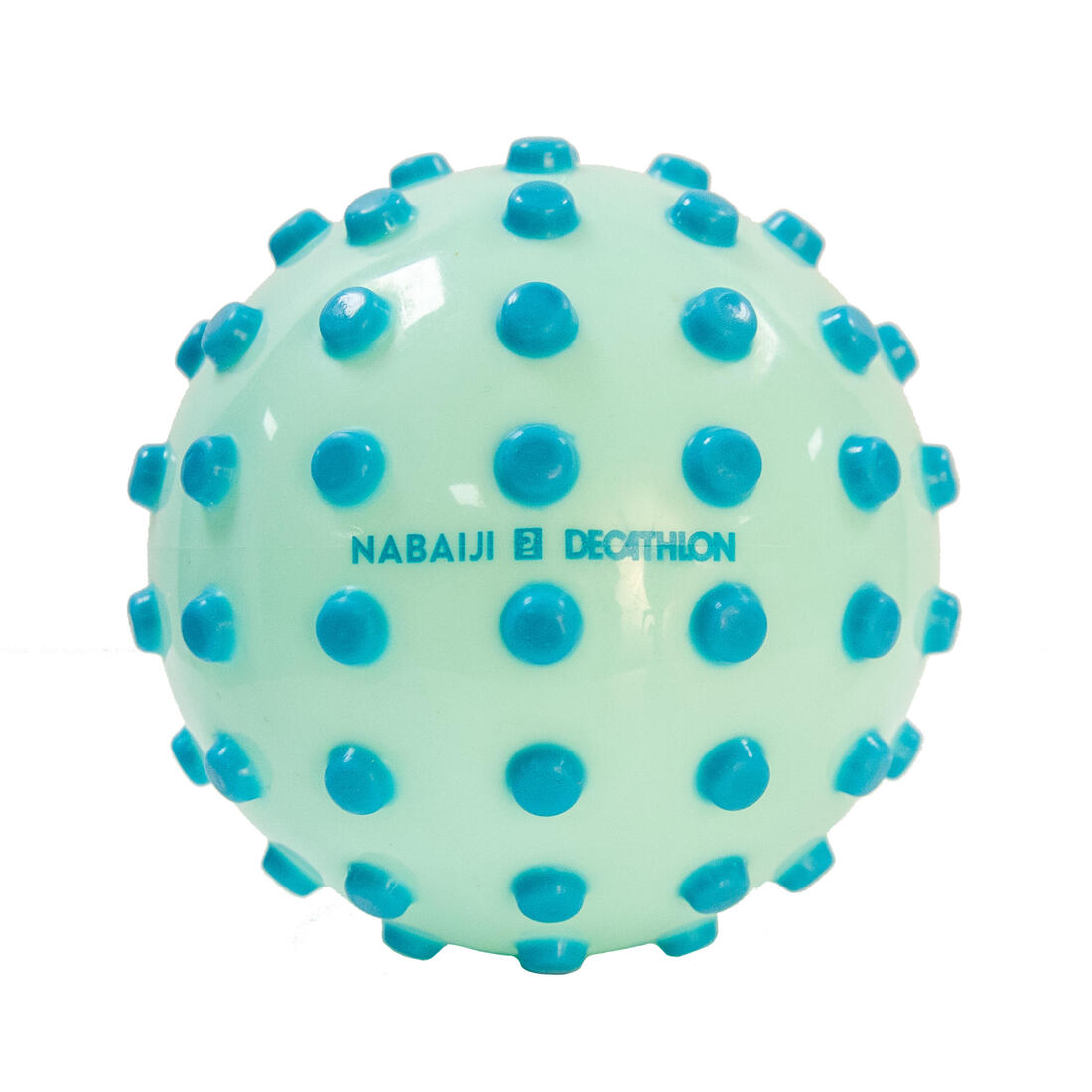 Petit ballon d'éveil aquatique et picots jaunes