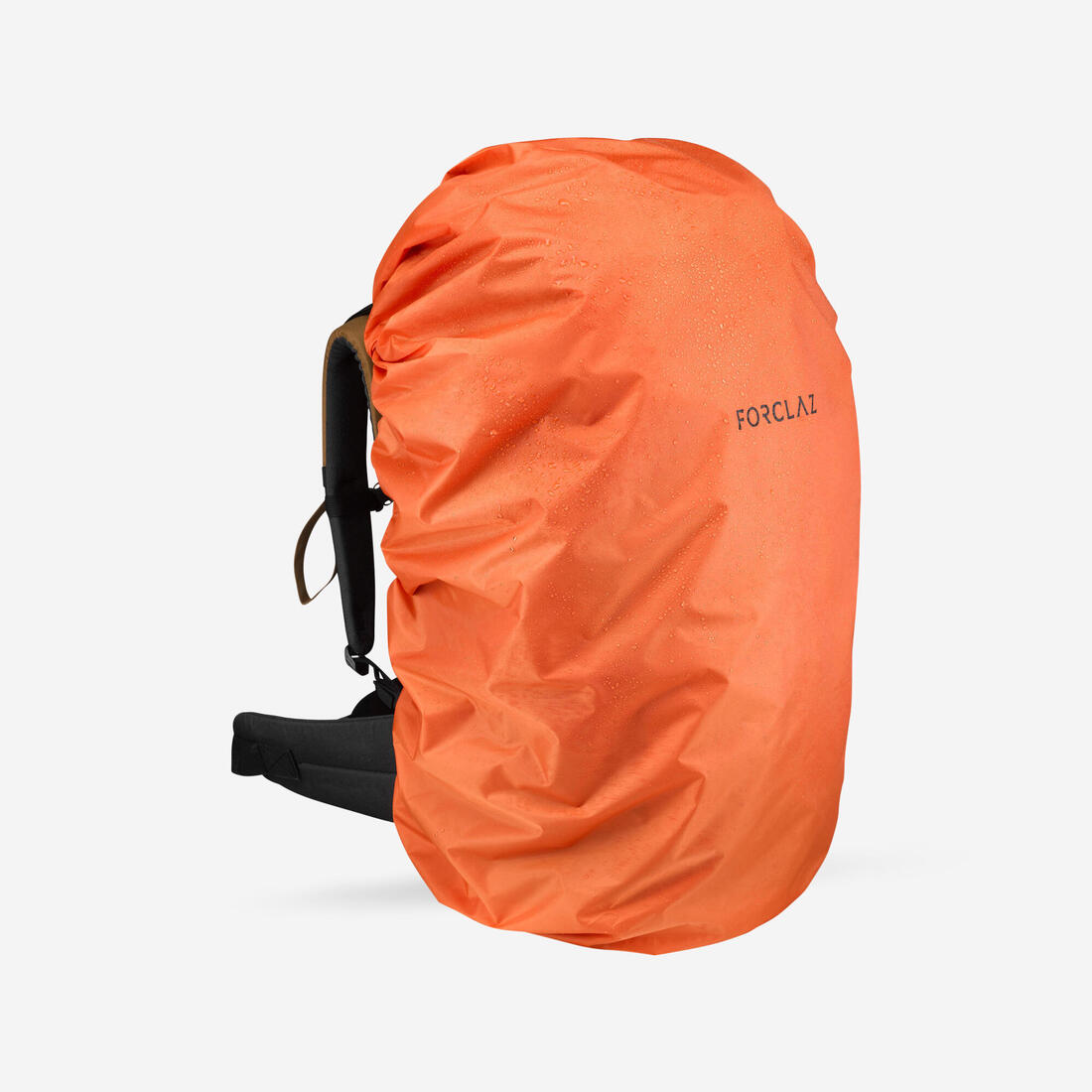 Housse de pluie basique pour sac à dos de trekking - 70/100l – orange paprika