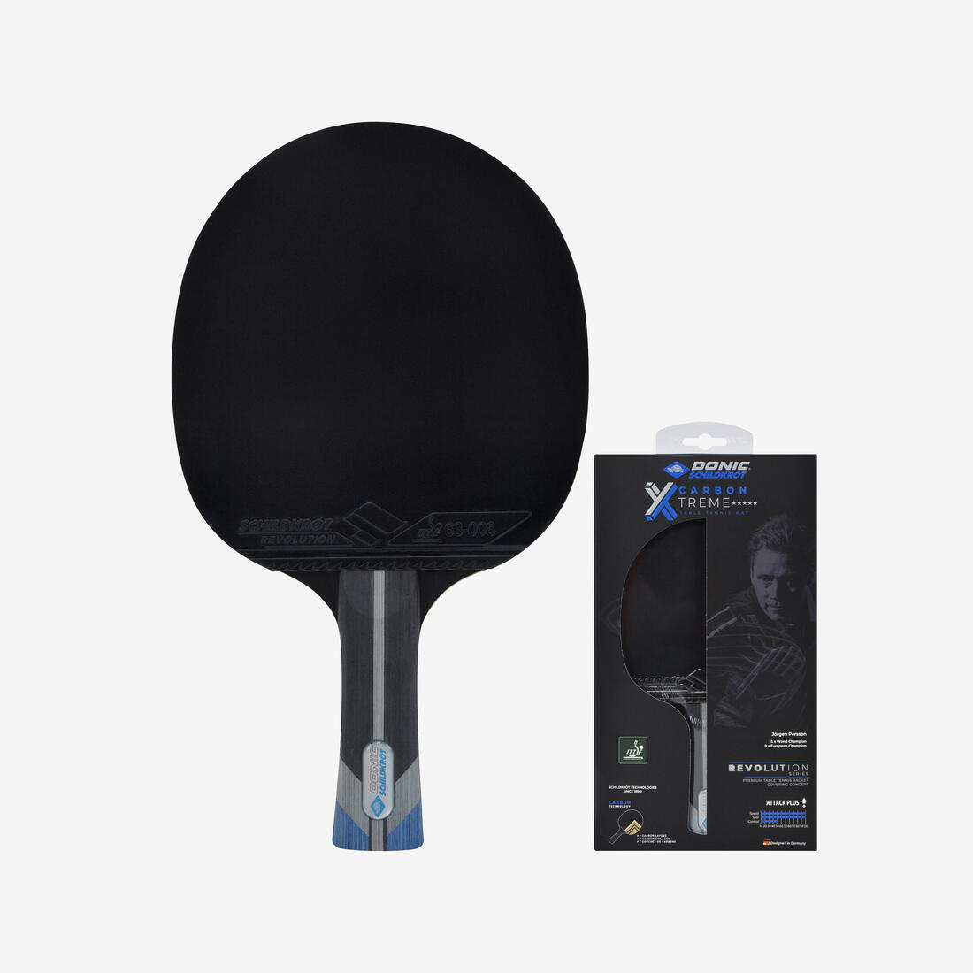 Raquette de tennis de table en club - Donic Carbon Xtreme  5*