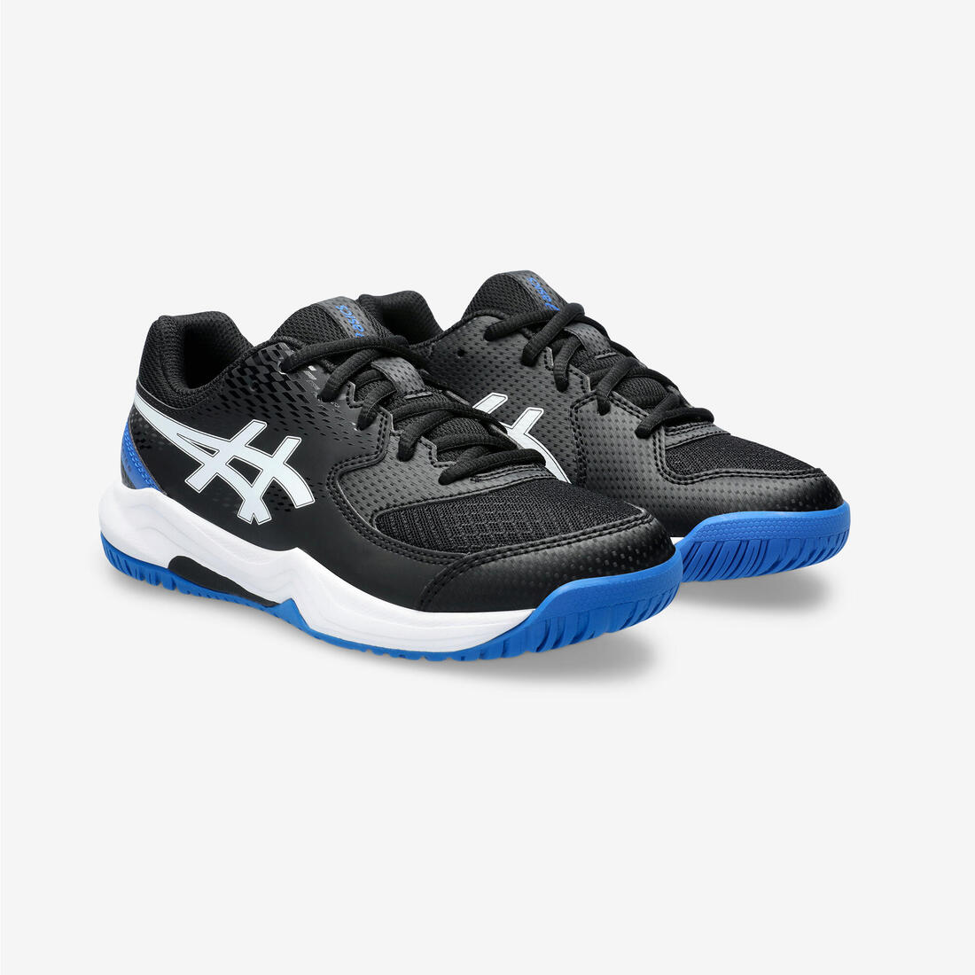 CHAUSSURES DE  TENNIS ENFANT ASICS DEDICATE NOIR BLEU