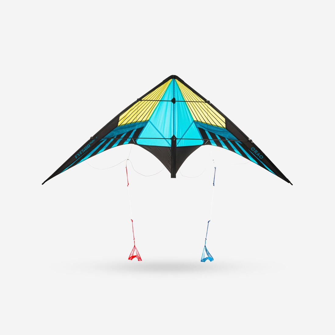 Cerf-volant pilotable polyvalent fyf 500 hybride carbone/fibre de verre