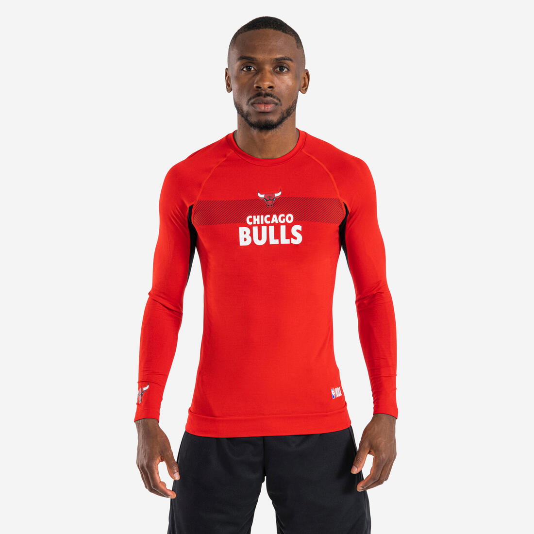 Sous-maillot basketball NBA Los Angeles Lakers Homme/Femme - UT500 – rouge tomate