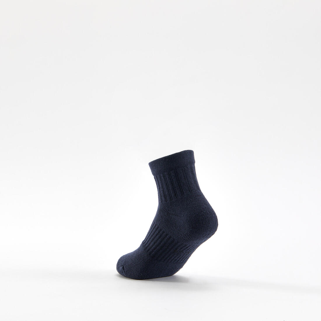 CHAUSSETTES DE SPORT ENFANT MI-HAUTES RS 500 LOT DE 3