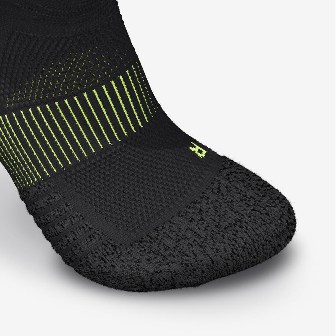 Chaussettes de compression running KIPRUN 500 noires