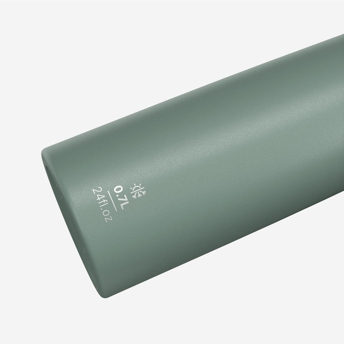 Bouteille isotherme inox 0,7L avec gobelet pour la randonnée