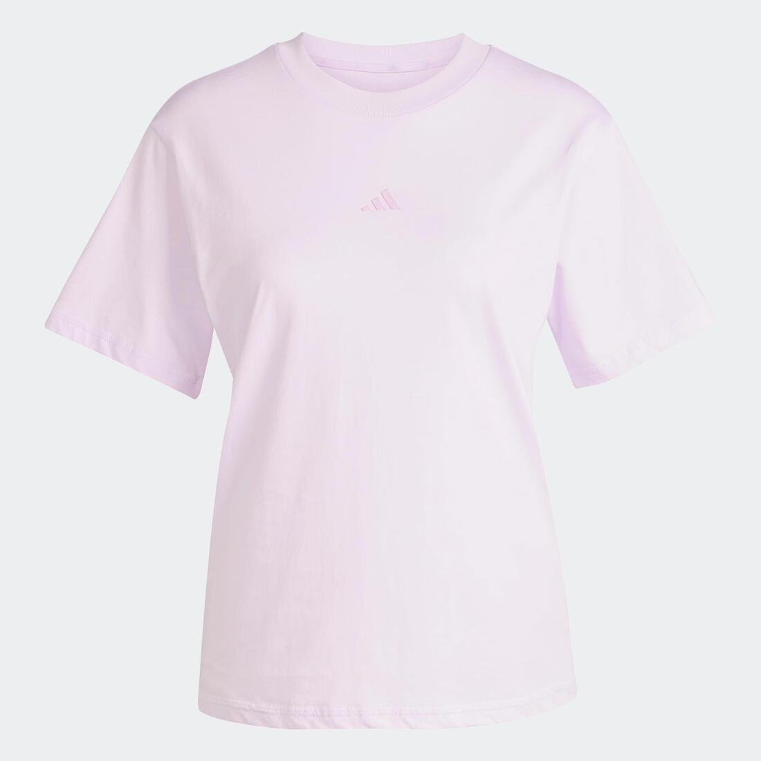 T-shirt de fitness en coton femme