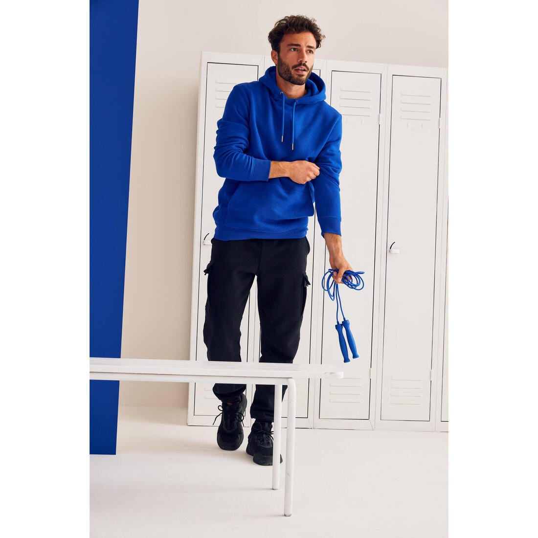 Pantalon jogging fitness homme