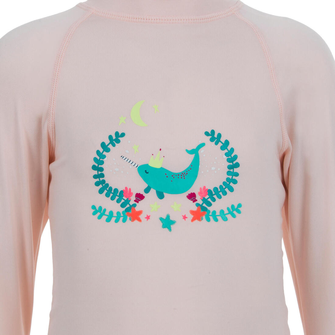 T-shirt anti uv bébé manches longues imprimé savane