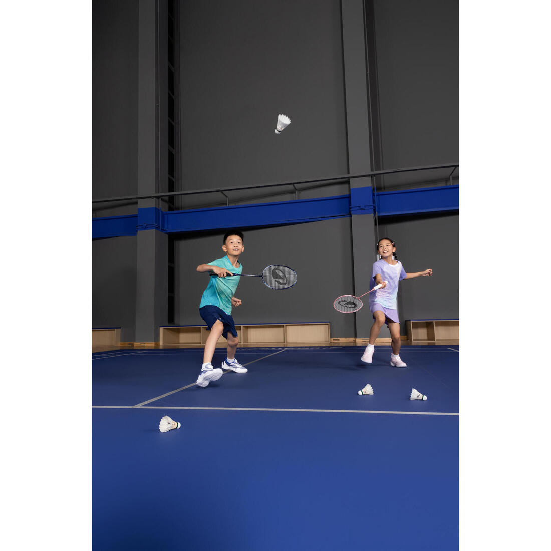 Raquette de Badminton Enfant BR 500 - Bleu Roi