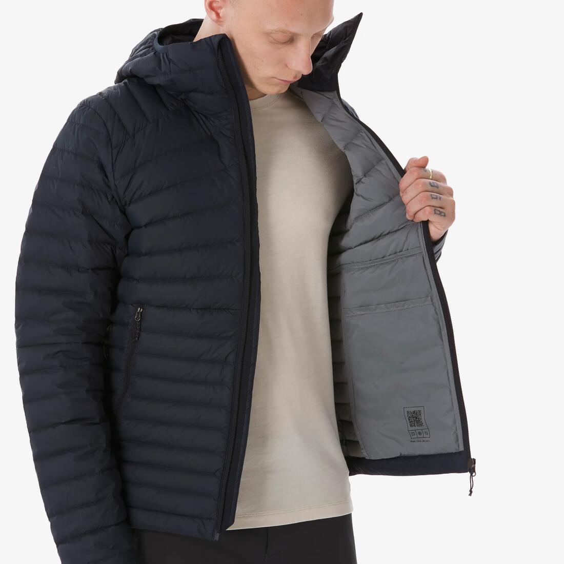 Doudoune de trekking légère en duvet -3°C homme, Xplore