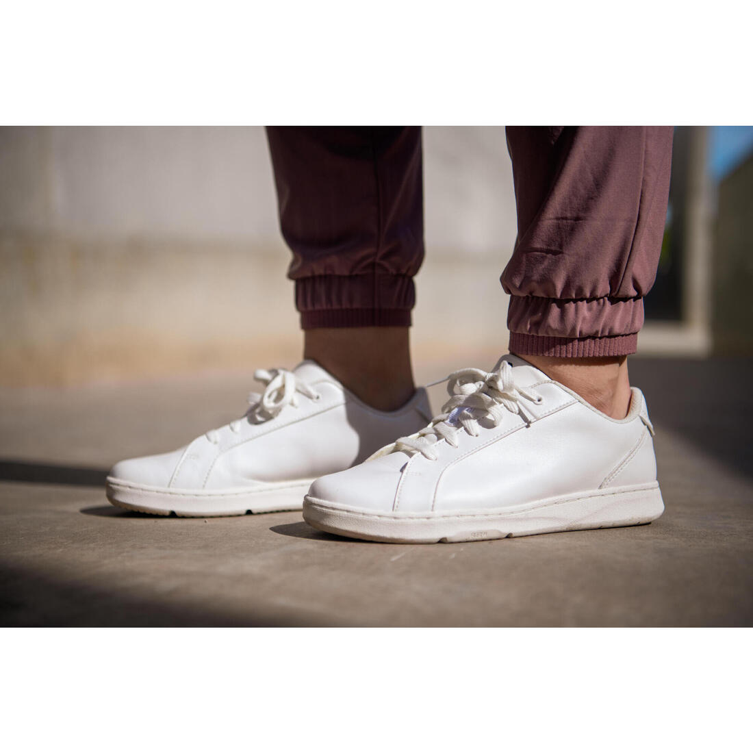 Chaussures marche urbaine femme Walk Protect kaki