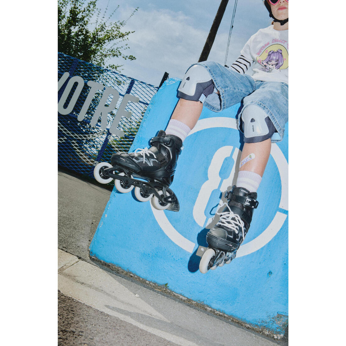 Roller fitness enfant FIT3 JR Abyss Grey