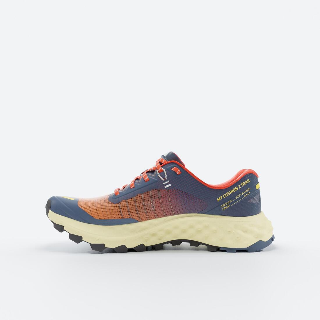 Chaussures de trail running homme Kiprun, MT Cushion 2