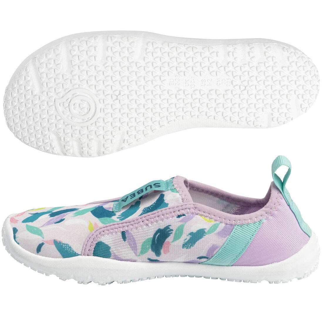 Chaussures aquatiques élastiques Enfant - Aquashoes 120 Beach Party