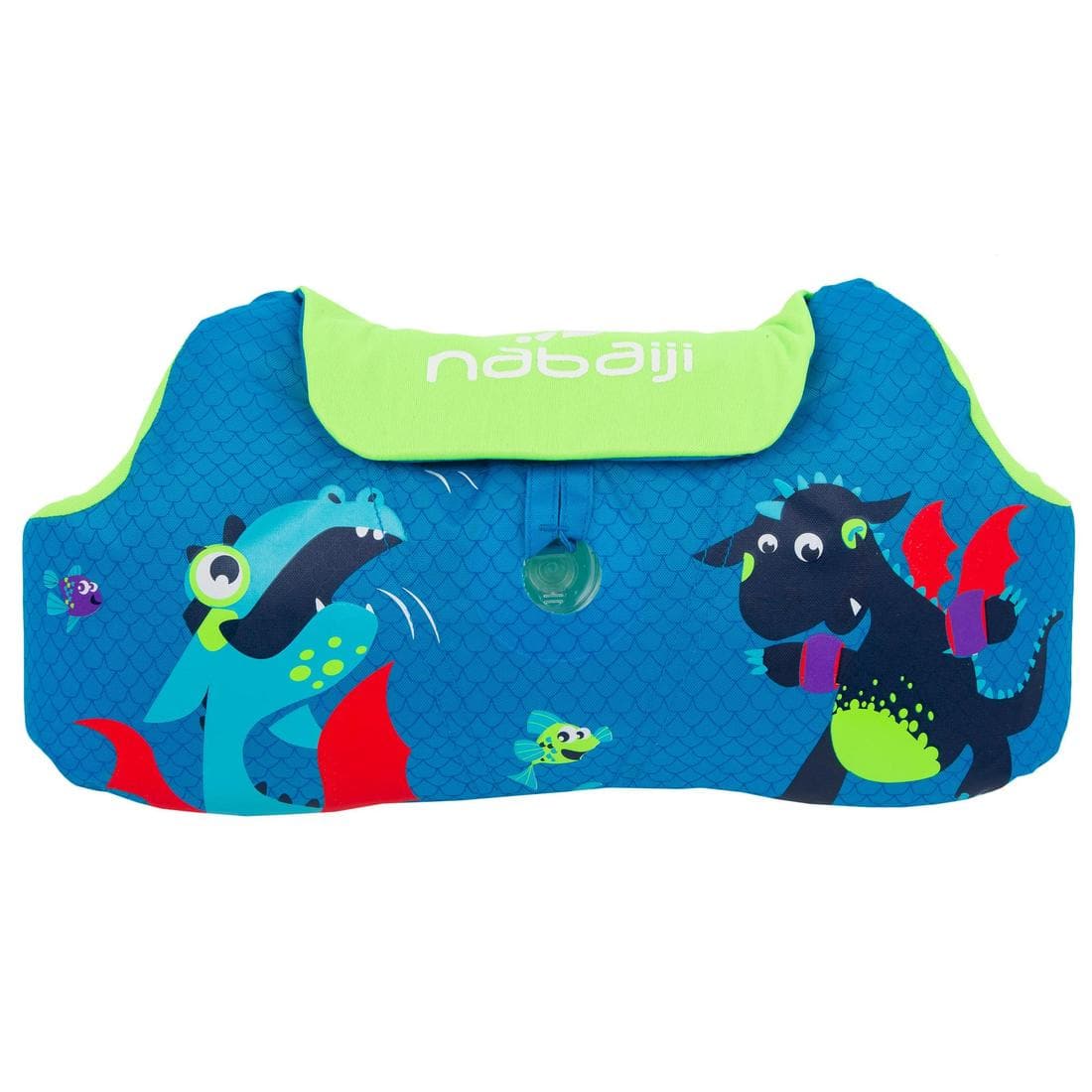 Brassards-ceinture piscine évolutif TISWIM enfant bleu "DRAGON"