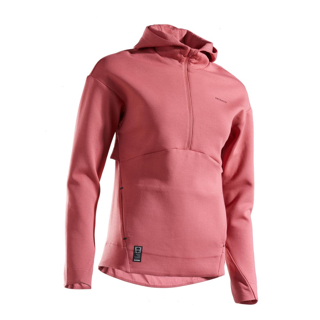 Sweat tennis à capuche demi zip dry soft - Dry 900