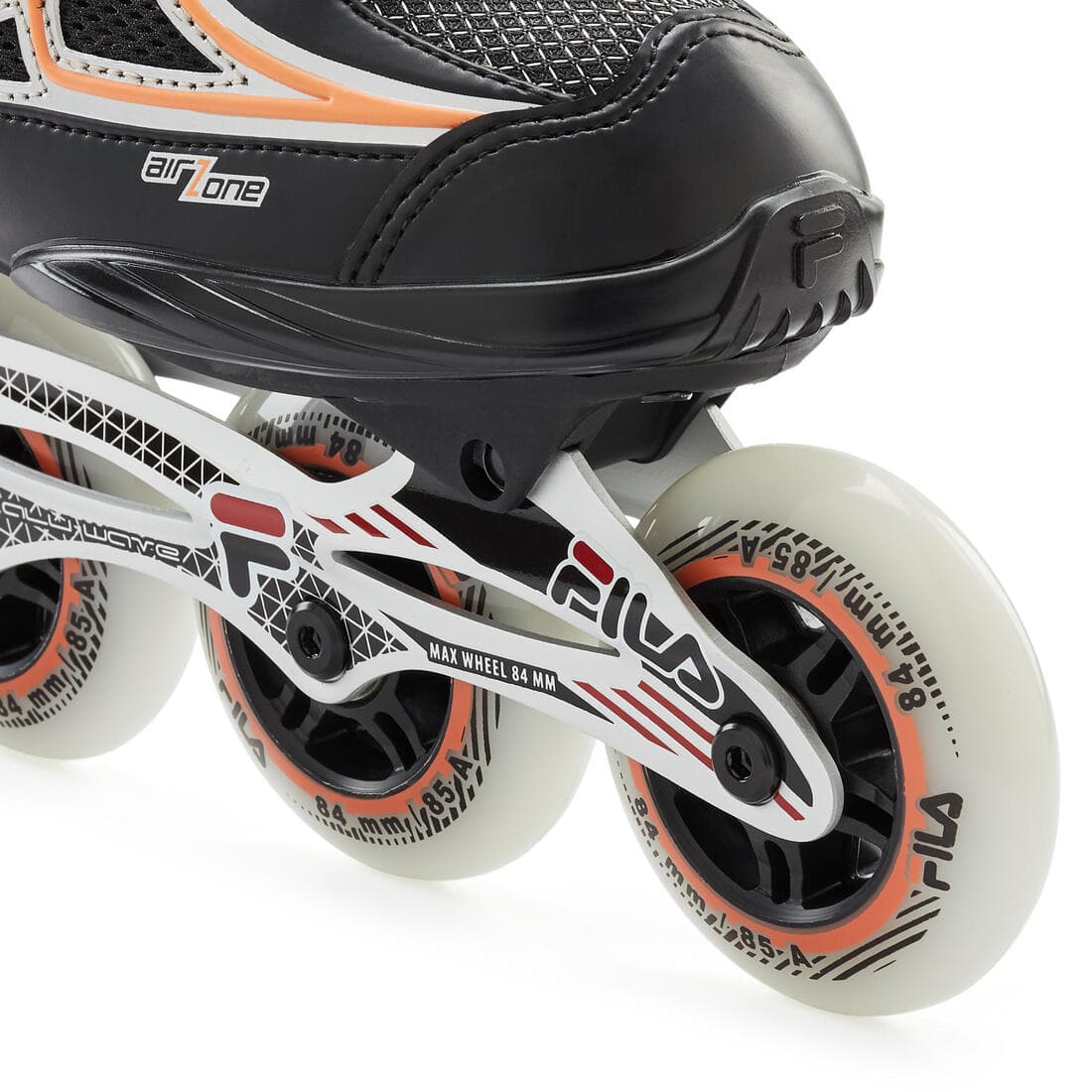 Roller fitness FILA PRIMO AIR ZONE 84mm black salmon