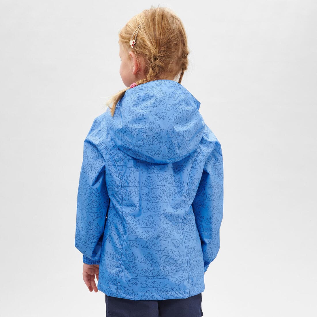 Veste imperméable de randonnée enfant - MH500 KID - 2-6 ANS