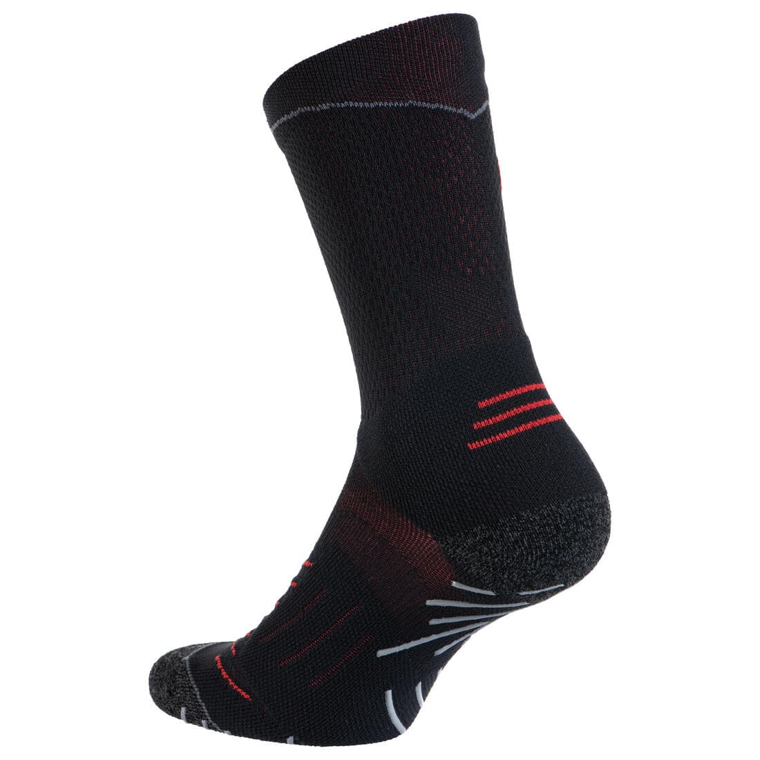 Chaussettes de rugby antidérapantes R500 Mid