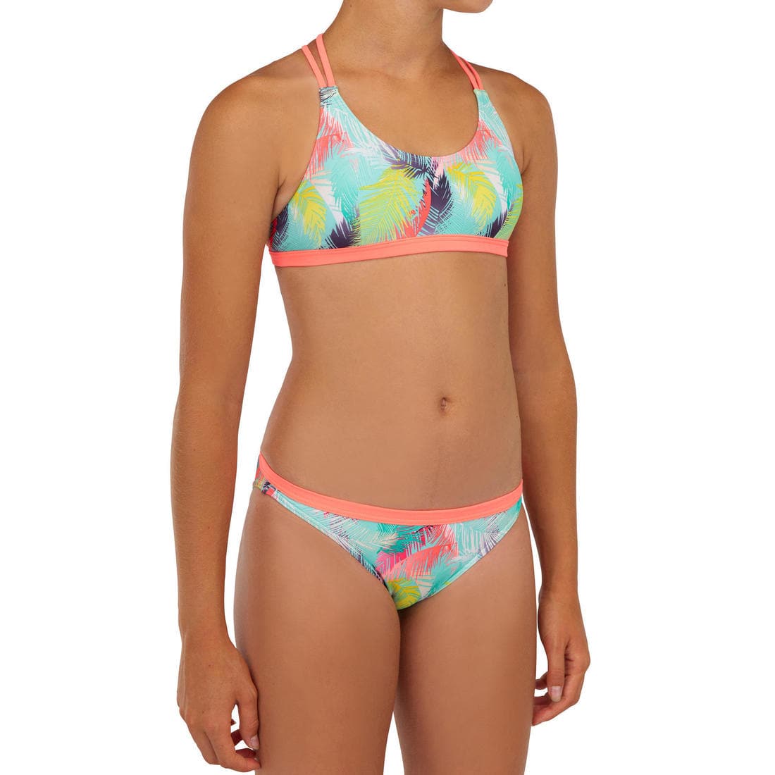 CULOTTE DE MAILLOT DE BAIN SURF FILLE MAEVA 500