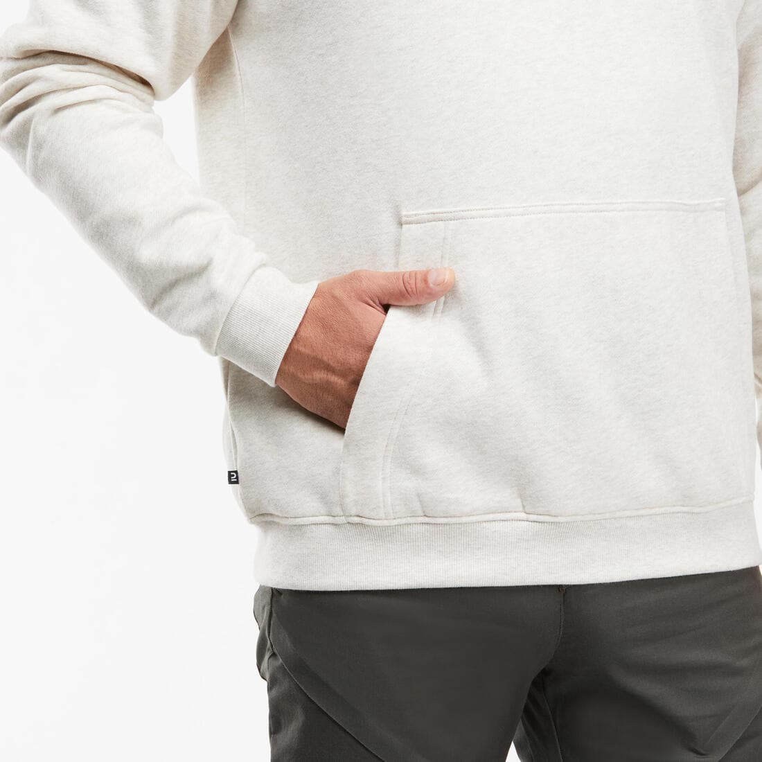 Sweat à capuche de randonnée - NH150 1/2 zip homme