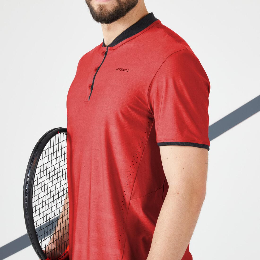 T-shirt tennis manches courtes Homme - ARTENGO DRY+