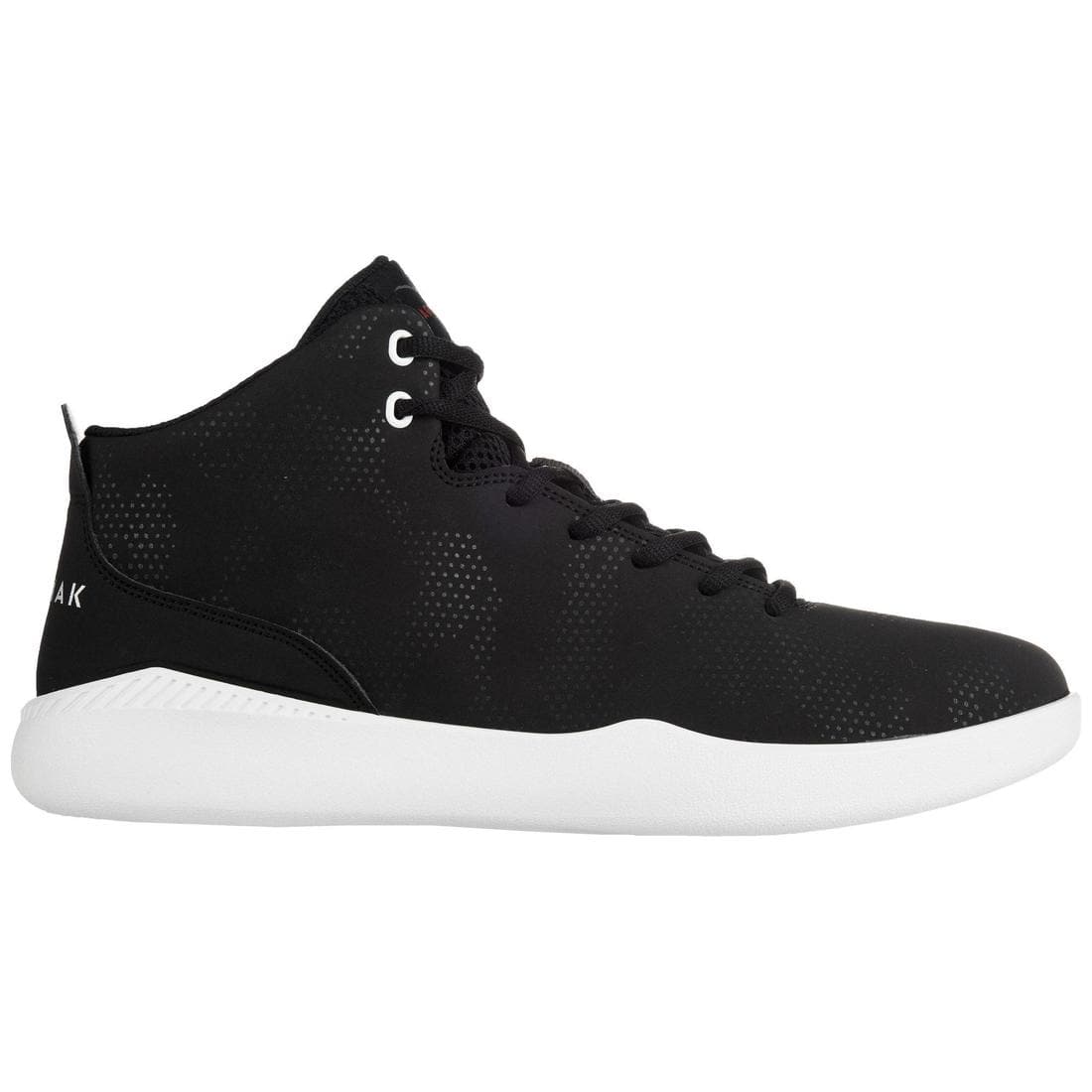 CHAUSSURES DE BASKETBALL TIGE HAUTE HOMME/FEMME DÉBUTANT - PROTECT 100 NOIR