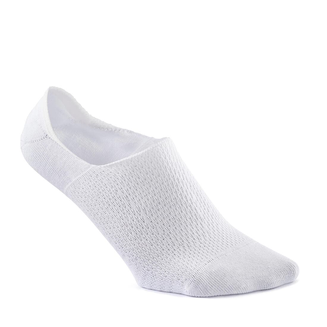 Chaussettes de marche invisibles blanches grises - lot de 2 paires