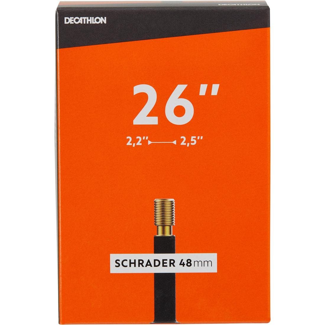 CHAMBRE A AIR 26x2.2/2.5 VALVE SCHRADER 48MM