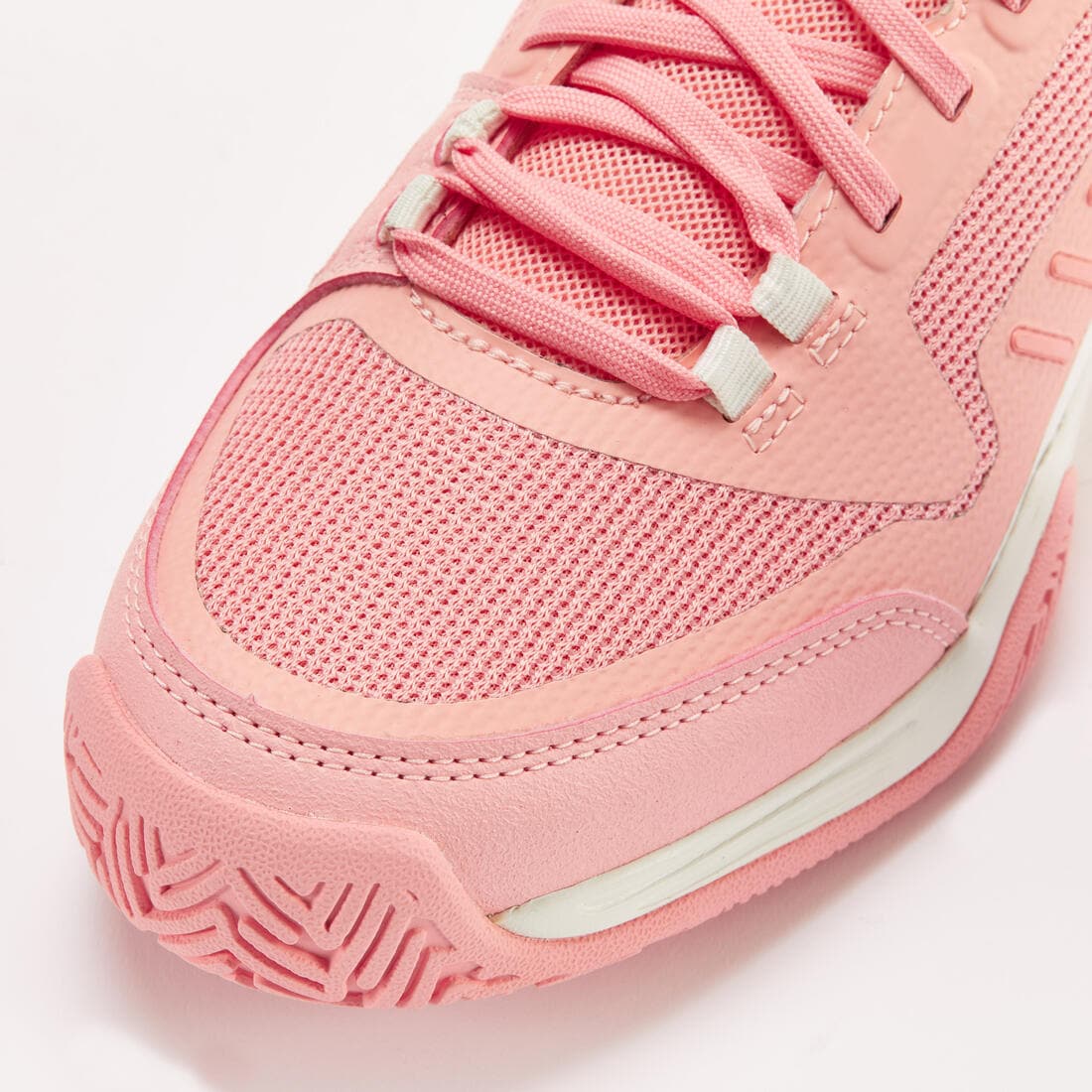 CHAUSSURES TENNIS ENFANT - TS500 FAST JR LACE PINKFIRE